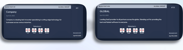 Figure 9 - Examples of the affiliate panel on mobile devices.&nbsp;