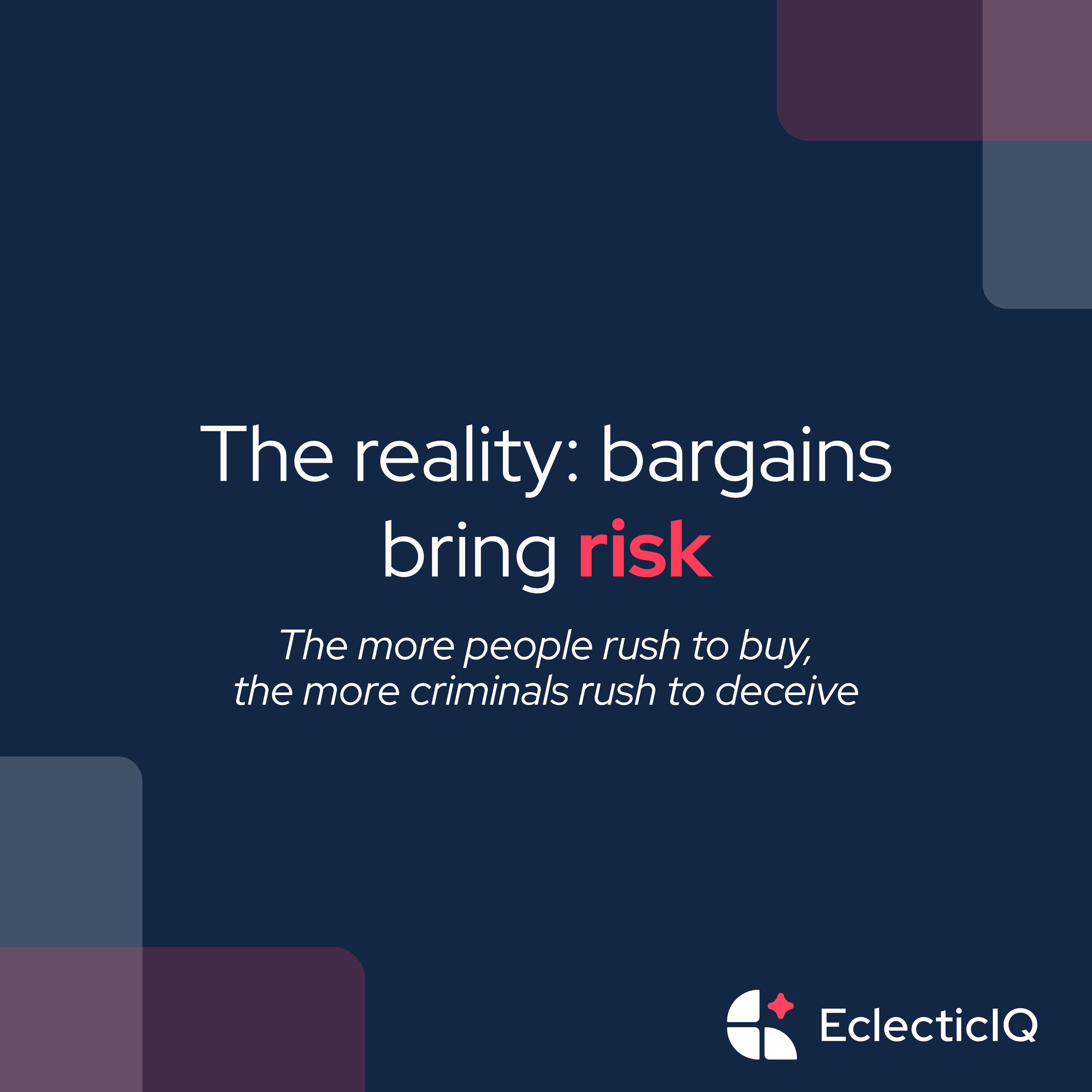 The reality: Bargains bring risk